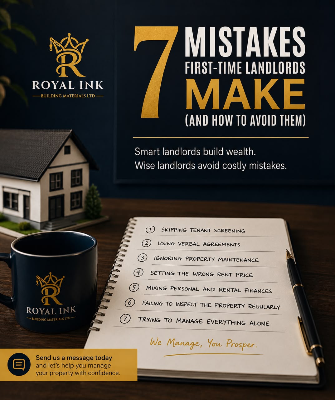 7 Mistakes First-Time Landlords Make & How to Avoid Them